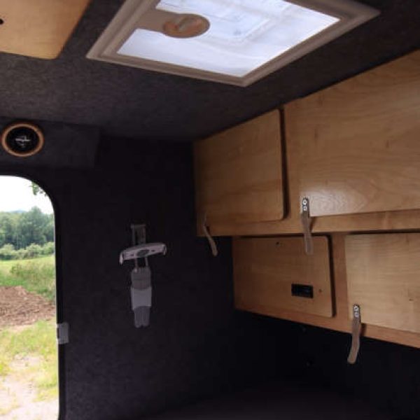 Teardrop Wohnwagen TM1,Schlafraum Fußende