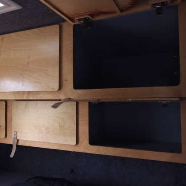 Teardrop Wohnwagen TM1,Schlafraum, Staufächer